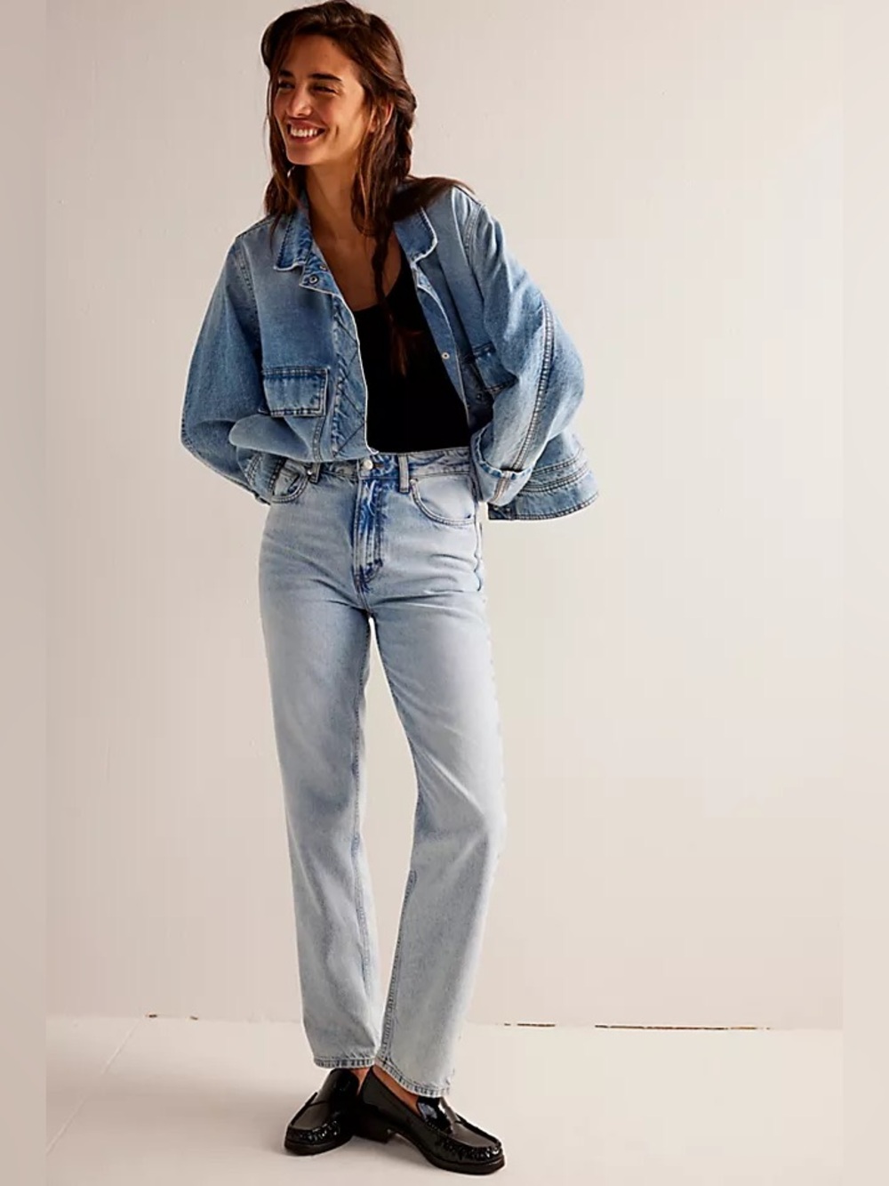 Free People Jeans size 29 Pacifica Straight